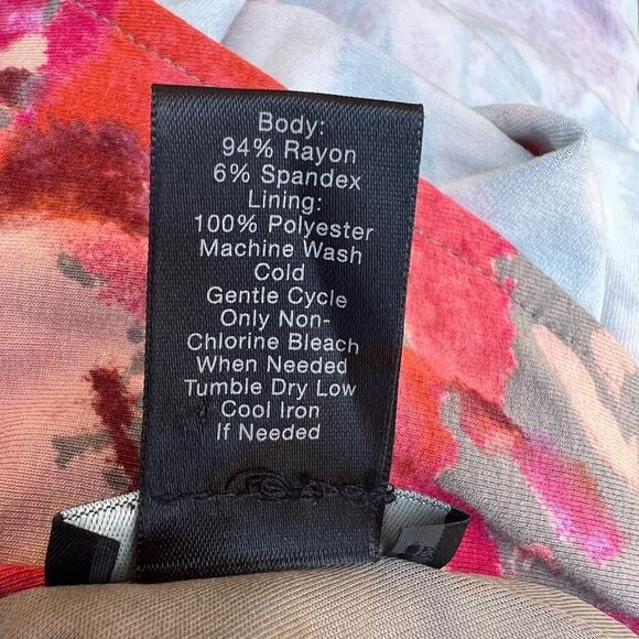 👠 Ann Taylor Petite Sleeveless Floral Dress (AA5) - Picture 11 of 11